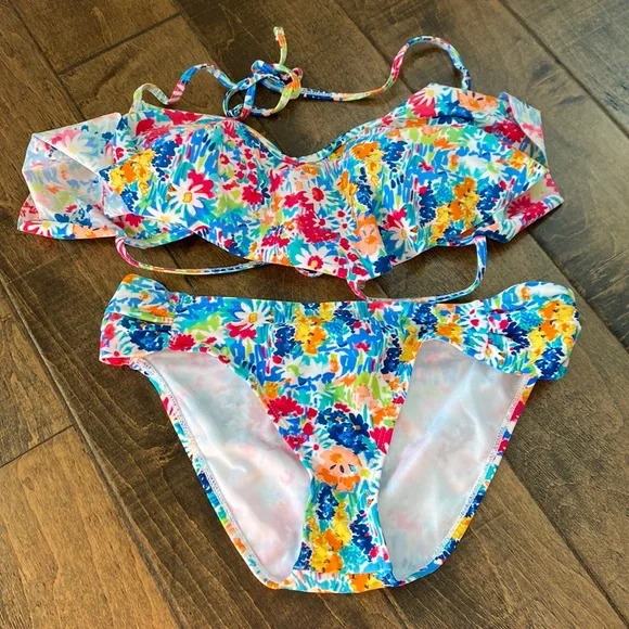 Island Soul Swim Island Soul Floral Print Flowers Bikini
